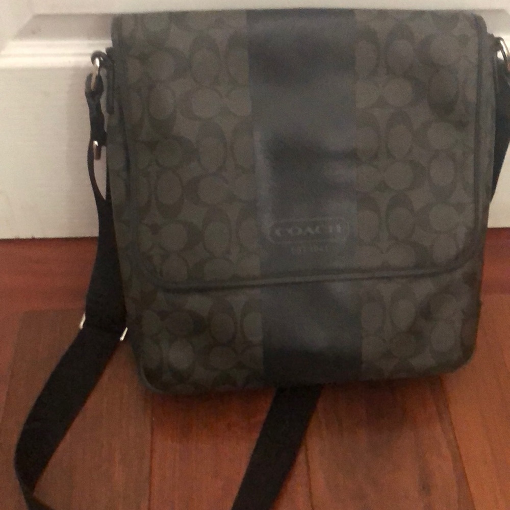 Coach crossbody/laptop bag